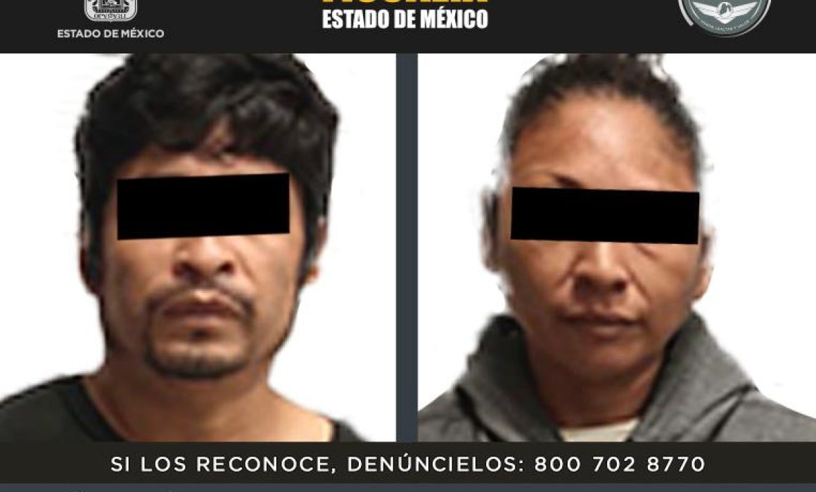 Capturan en Veracruz a pareja buscada desde 2019 por homicidio en Edomex