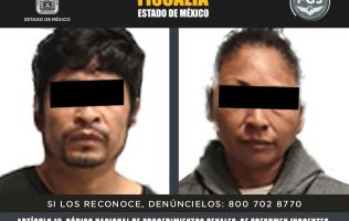 Capturan en Veracruz a pareja buscada desde 2019 por homicidio en Edomex