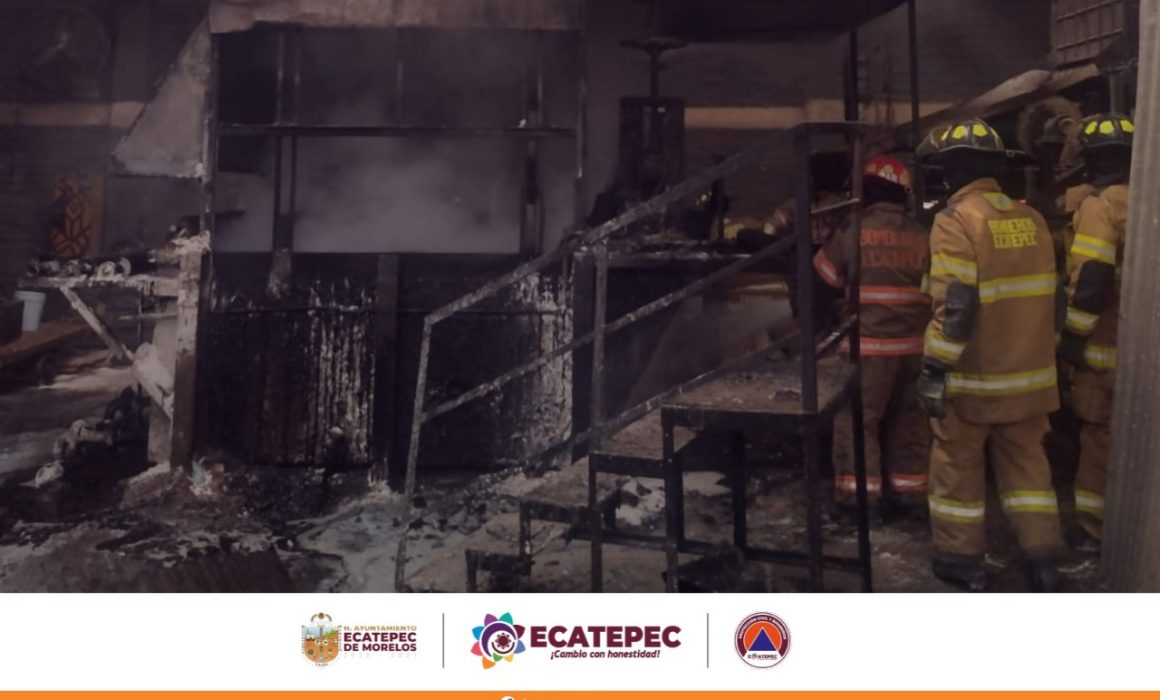 Cierran empresa de asfalto en Ecatepec por provocar incendio