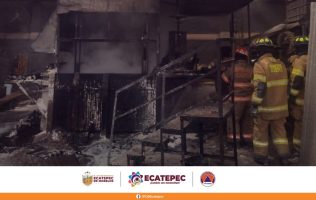 Cierran empresa de asfalto en Ecatepec por provocar incendio