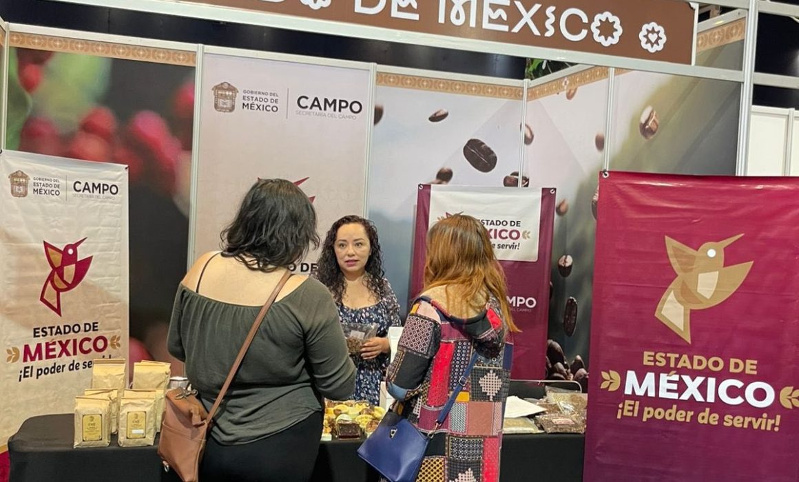 Consolida Delfina Gómez café mexiquense, se vende en Japón y Corea del Sur