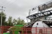 Daña tráiler puente peatonal y provoca cierre total en Vía López Portillo