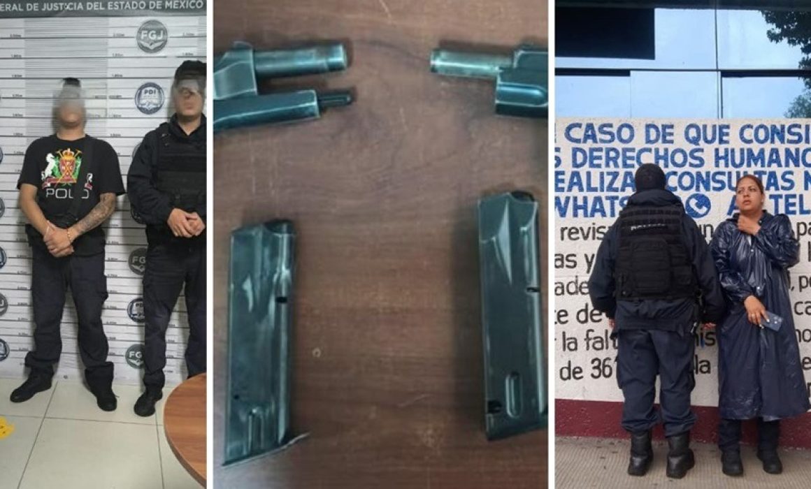 Desacatan protocolo policías de Naucalpan al accionar armas en la calle