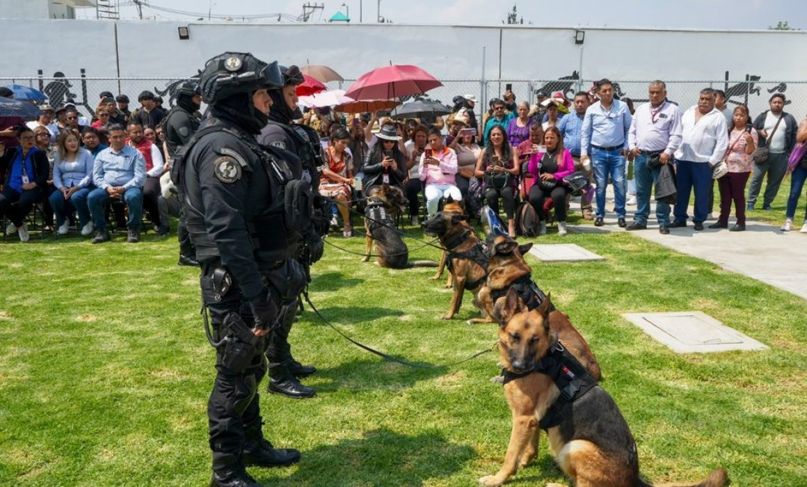 Descarta CEPANAF maltrato a unidad canina de Chimalhuacán Edomex