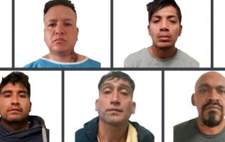 Detienen a banda de seis