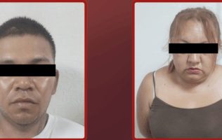 Detienen a pareja en Nezahualcóyotl