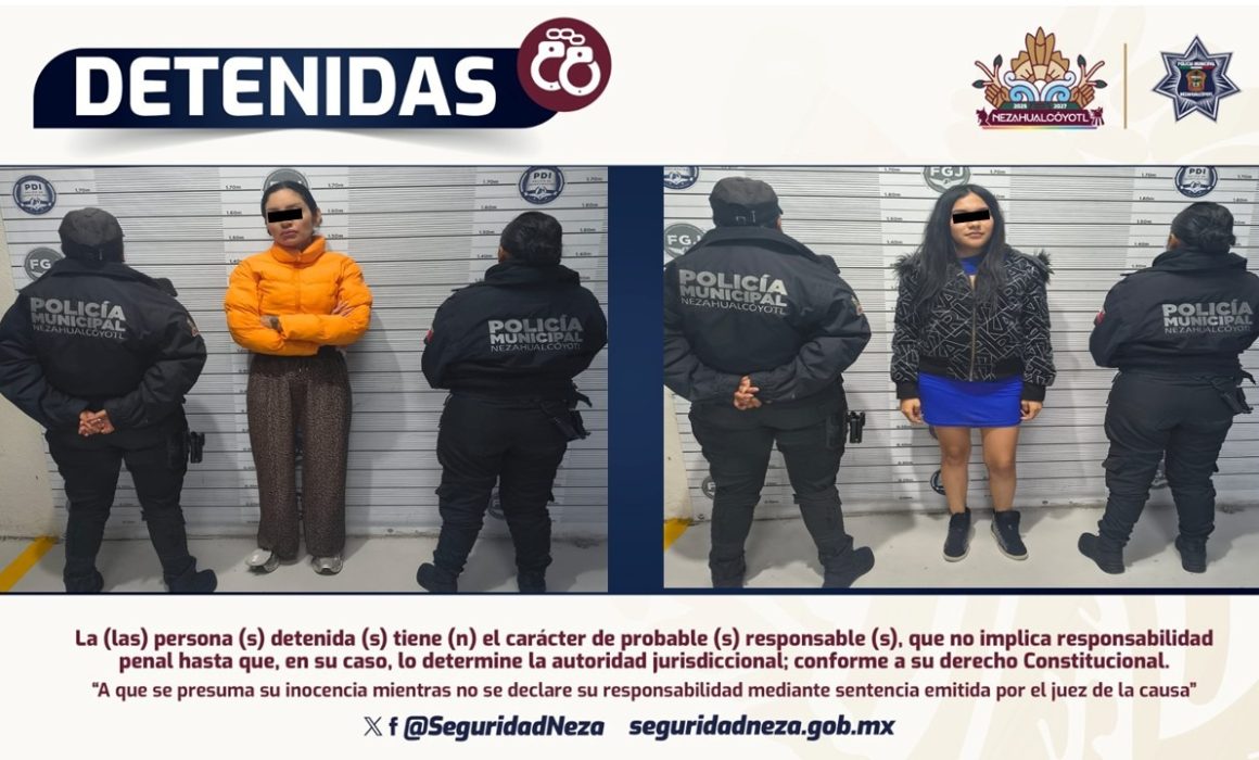 Caen 6 por posesión de drogas en Nezahualcóyotl