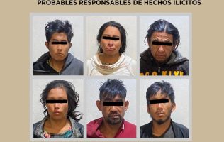 Detienen a seis en Toluca