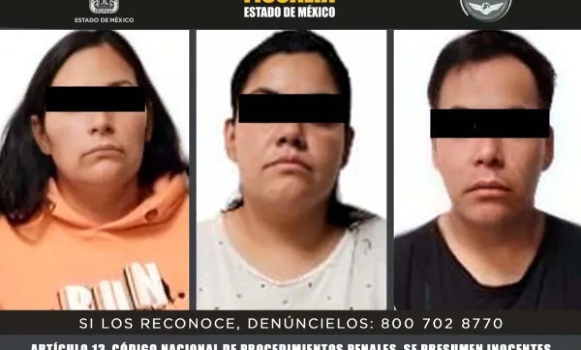 Detienen a tres por homicidio en Chalco