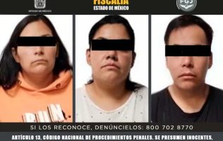 Detienen a tres por homicidio en Chalco