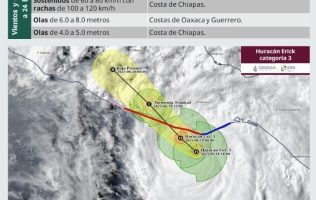 Emite Protección Civil Edomex recomendaciones por el Huracán Eric