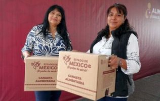 Entrega Edomex 3 millones de canastas con Programa Alimentación