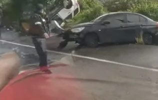 Fuerte accidente en la México-Cuautla