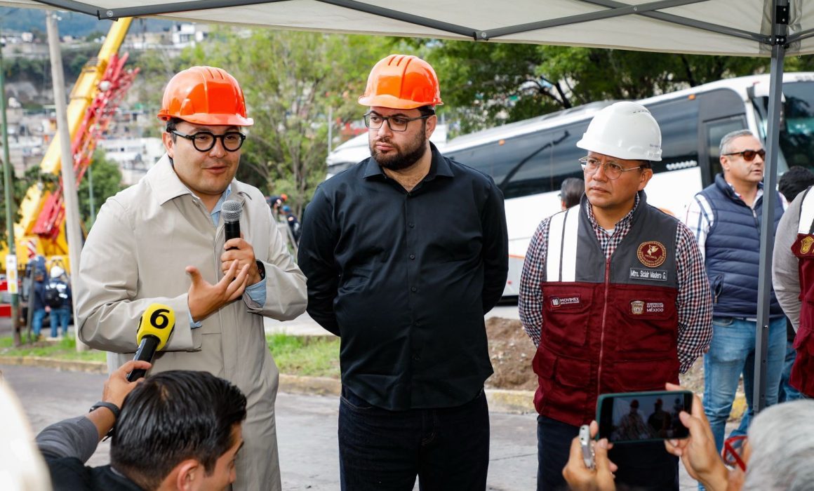 Inicia construcción de Mexicable Línea 3 con conexión clave en Naucalpan