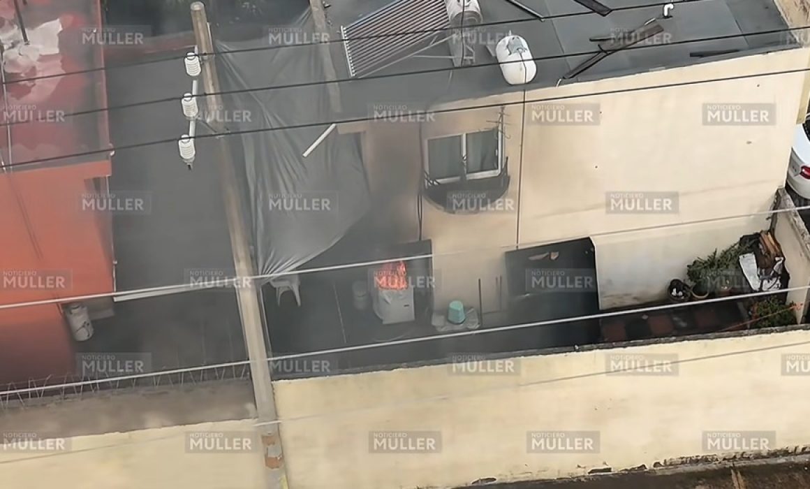 Alarma en vivienda de Tecámac por incendio de lavadora