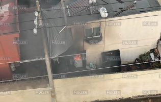 Alarma en vivienda de Tecámac por incendio de lavadora