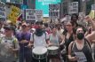 Manifestación en Times Square