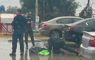 Motociclista muere en autopista