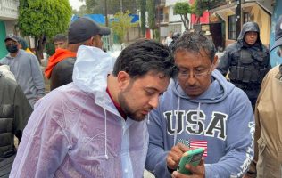 Recorre Isaac Montoya zona afectada por las lluvias