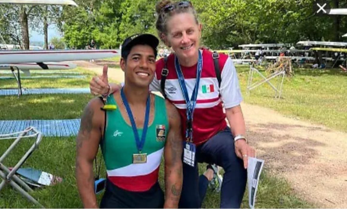Conquista remo paralímpico mexiquense bronce en Mundial