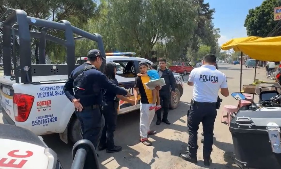 Descuidó a su pequeñito de 3 años y escapa de casa en Ecatepec