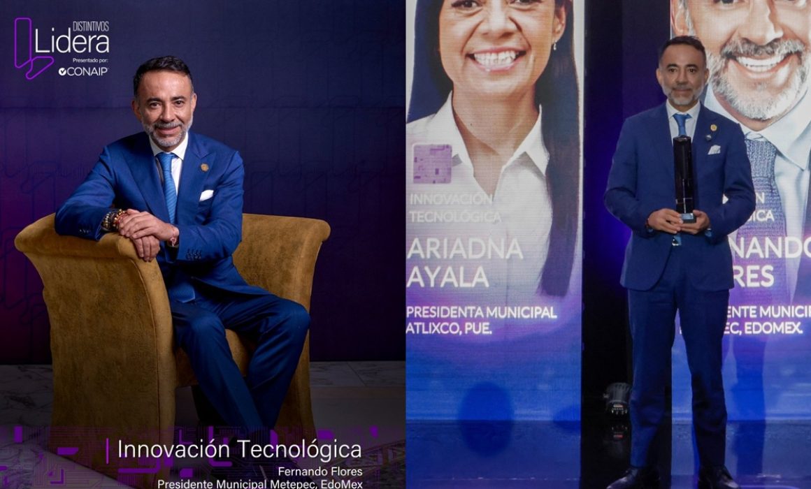Reconocen a Fernando Flores por su Innovación Tecnológica en Metepec