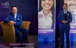 Reconocen a Fernando Flores por su Innovación Tecnológica en Metepec