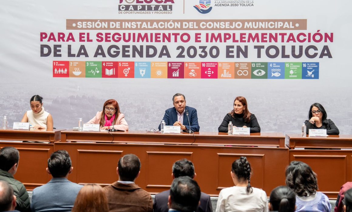 Presume Toluca avances en la Agenda 2030; los rezagos siguen a la vista