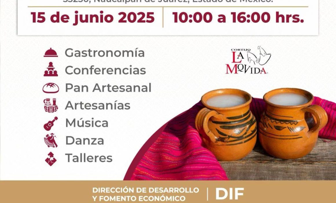 Promueve Naucalpan la cultura local con feria gastronómica