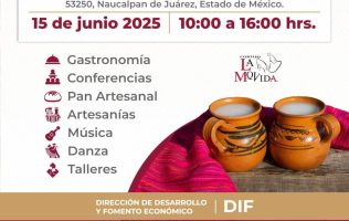 Promueve Naucalpan la cultura local con feria gastronómica