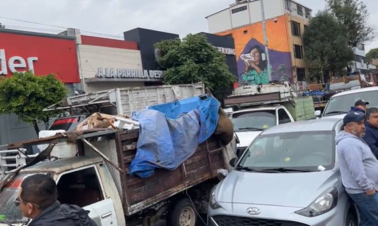 Reclaman recolectores de basura trabas del Ayuntamiento de Ecatepec