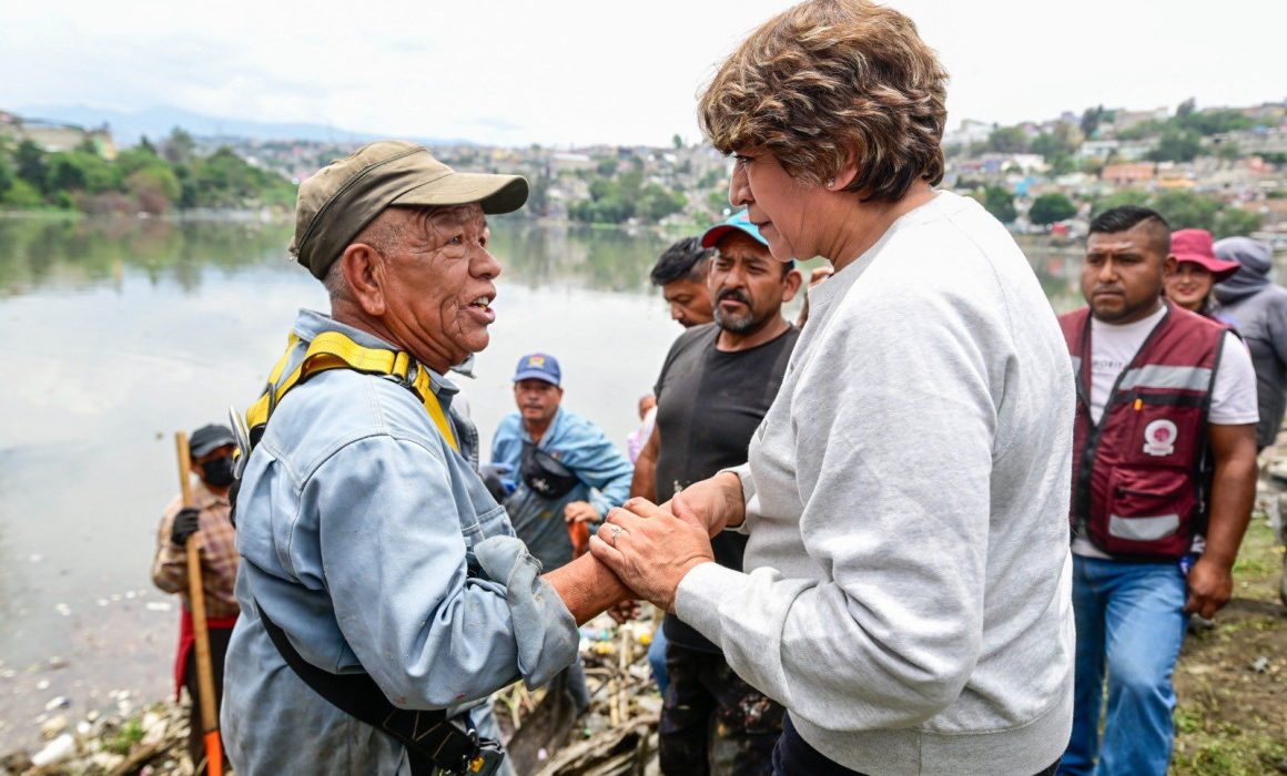 Refuerza Delfina Gómez acciones por lluvias en municipios del Edomex