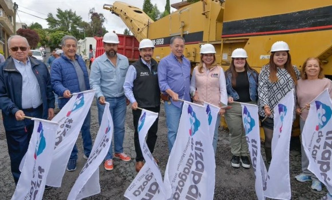 Moderniza Atizapán vialidades para mejorar calidad de vida