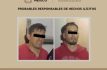 Repelen uniformados agresión con arma de fuego y detienen a 2 hampones