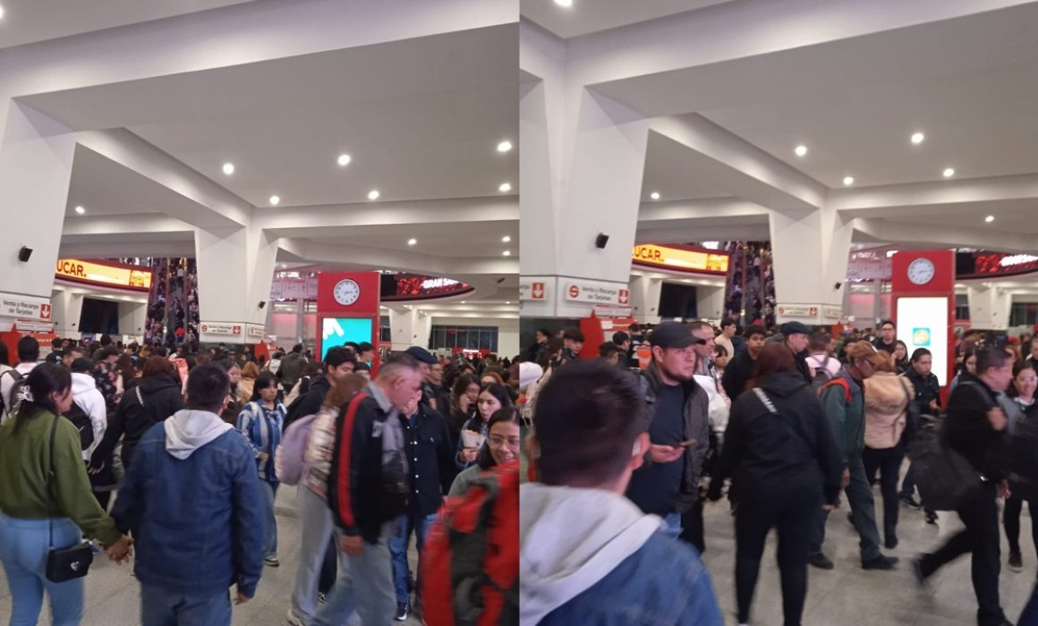 Reportan fallas en el suburbano