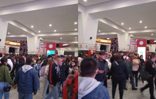 Reportan fallas en el suburbano