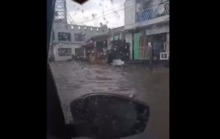 Reportan inundaciones en Ecatepec pese al operativo tormenta