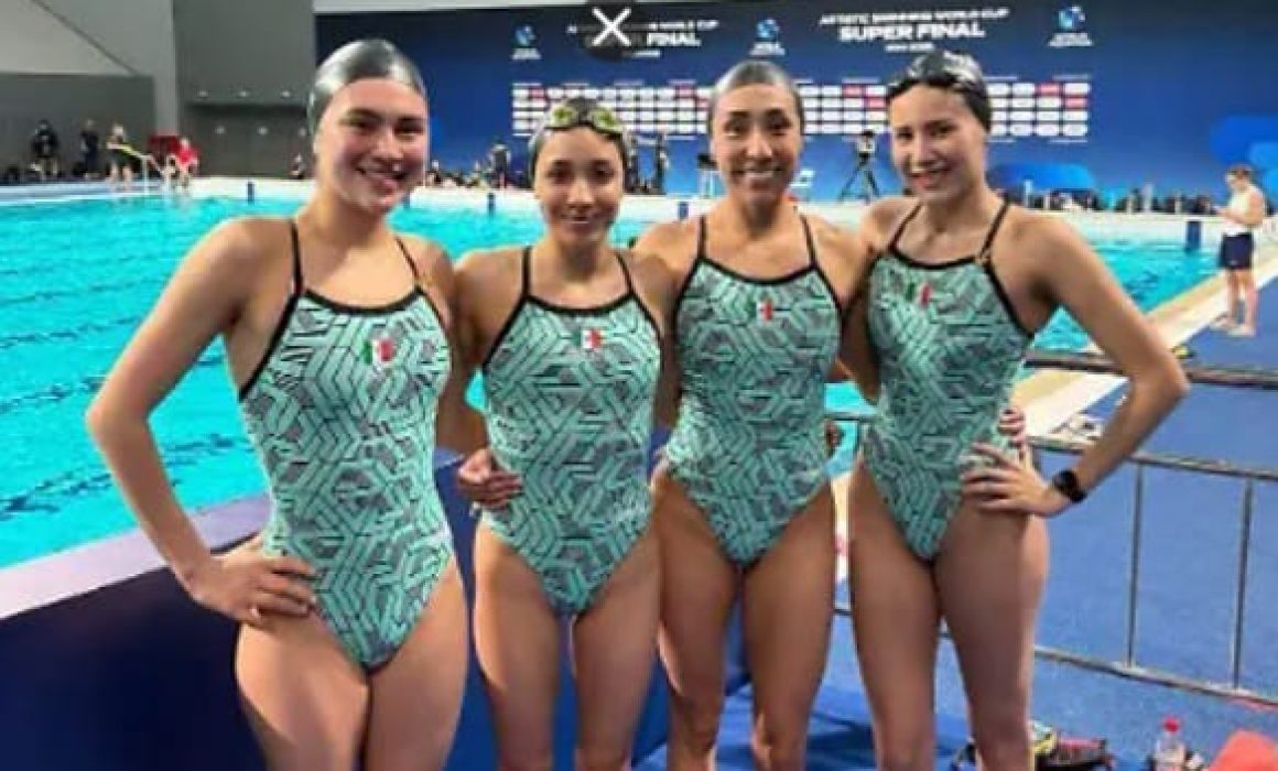 Sirenas Mexiquenses arrasan en China