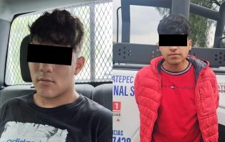 Sorprenden a dos ladrones robando en Ecatepec