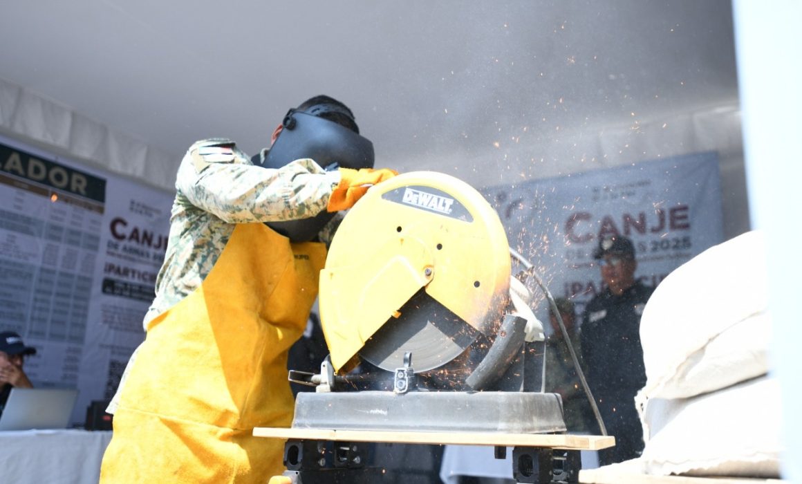 Suma más de 600 mil pesos Programa Canje de Armas 2025 en 2 semanas