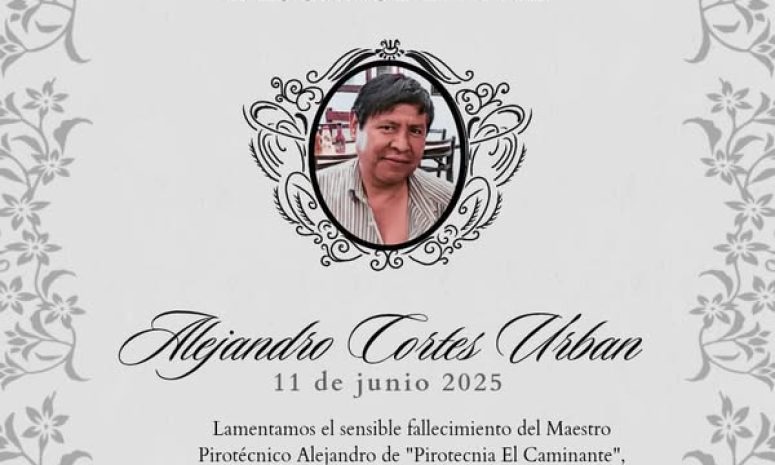Llora Tultepec a Don Alejandro, víctima mortal del polvorín