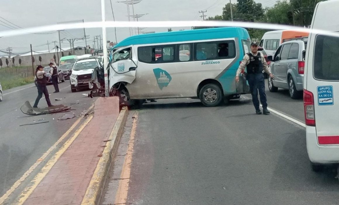 Choque en Zumpango