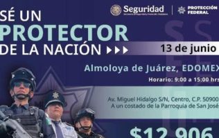 Reclutan hasta abuelitos para policía en Almoloya de Juárez