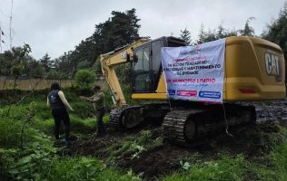 Inicia Gobierno de Amecameca mantenimiento del Río Panoaya