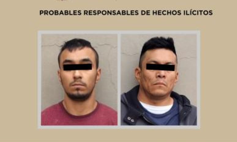 Capturan a presuntos ladrones que huían a bordo de unidad robada