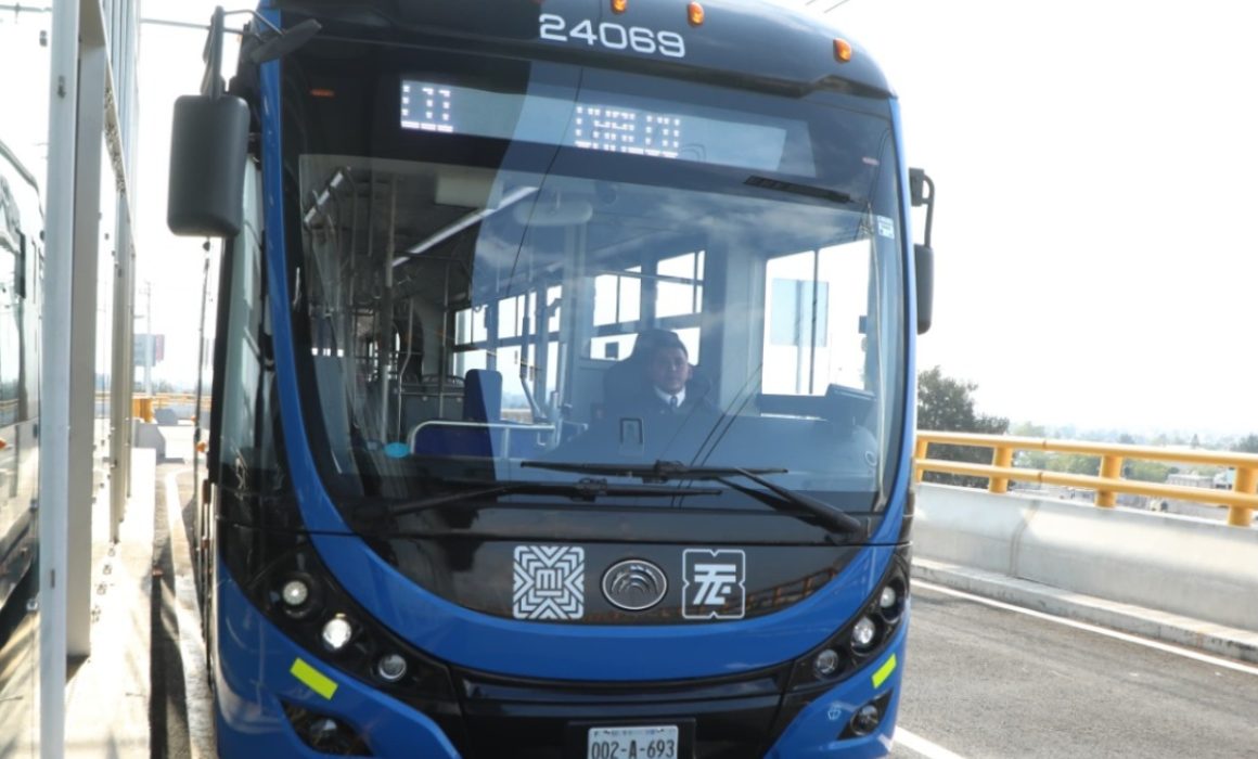 Cambia ruta de Trolebús Chalco-Santa Martha por intensas lluvias