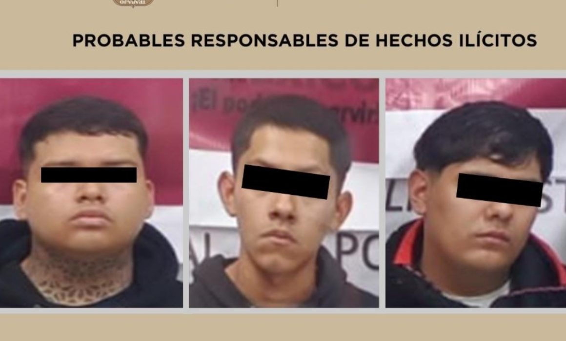 Detienen a 3 por presuntos delitos contra la salud en Ecatepec