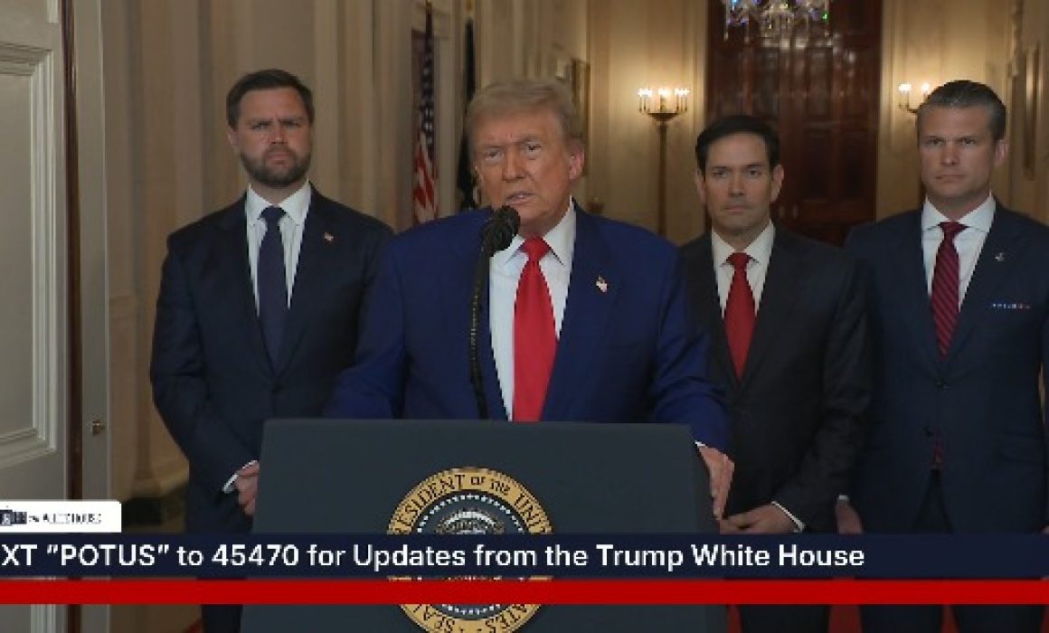 Quedan aún objetivos; el de esta noche fue el más difícil y letal: Trump