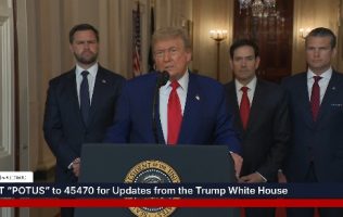 Quedan aún objetivos; el de esta noche fue el más difícil y letal: Trump