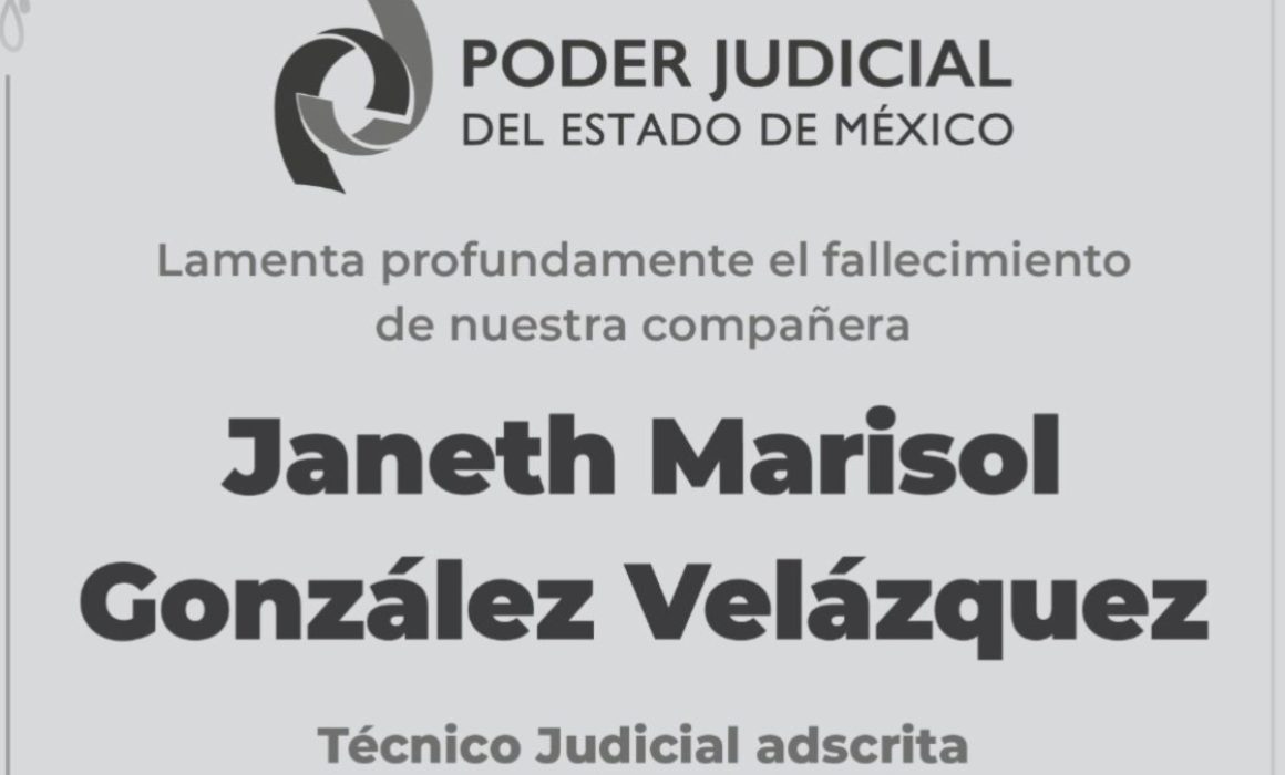 Hallan sin vida a funcionaria del Poder Judicial del Estado
